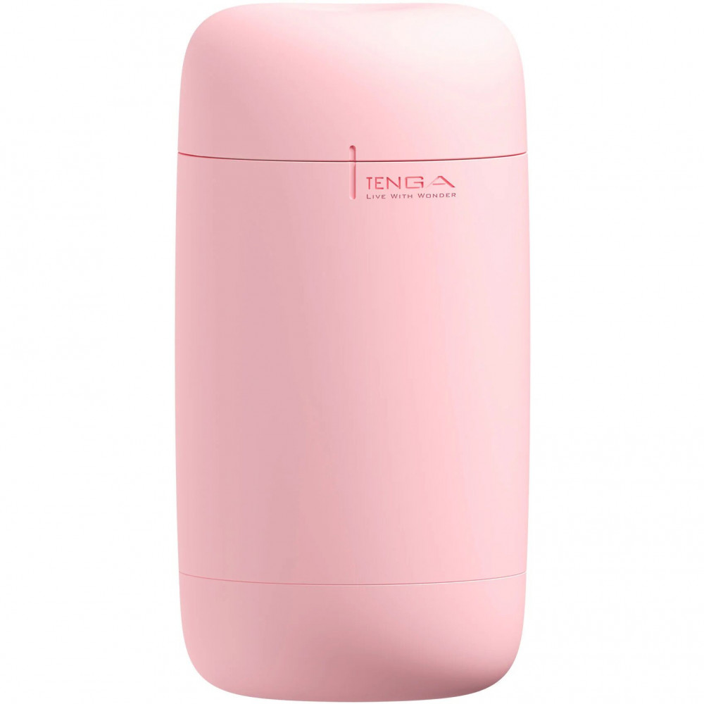 Другие мастурбаторы - Мастурбатор TENGA PUFFY Strawberry Pink , ультрамягкий материал, многоразовый, сквозной