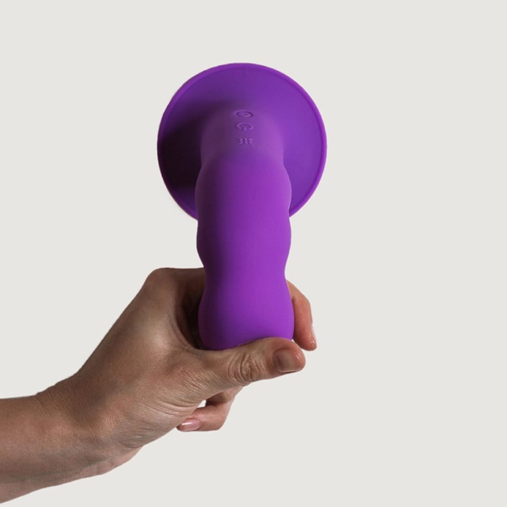Секс игрушки - Вибратор рельефный Adrien Lastic Hitsens 3 на присоске, фиолетовый 4