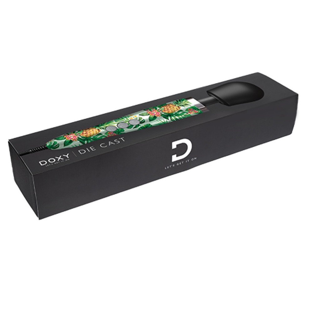 Вибратор - Вибромассажер-Микрофон DOXY DIE Cast Pineapple 5