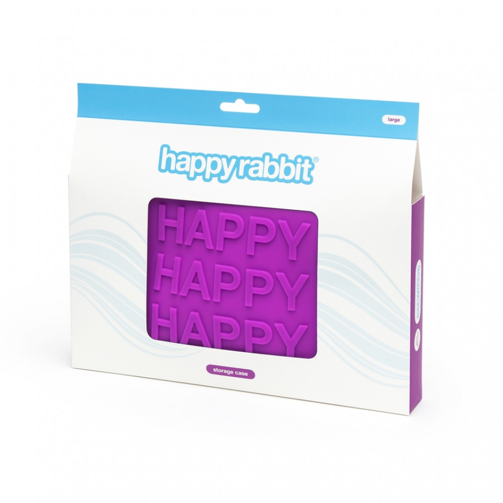 Средства по уходу за секс игрушками - Кейс для секс игрушек HAPPY большой  Happy Rabbit (Великобритания) 1
